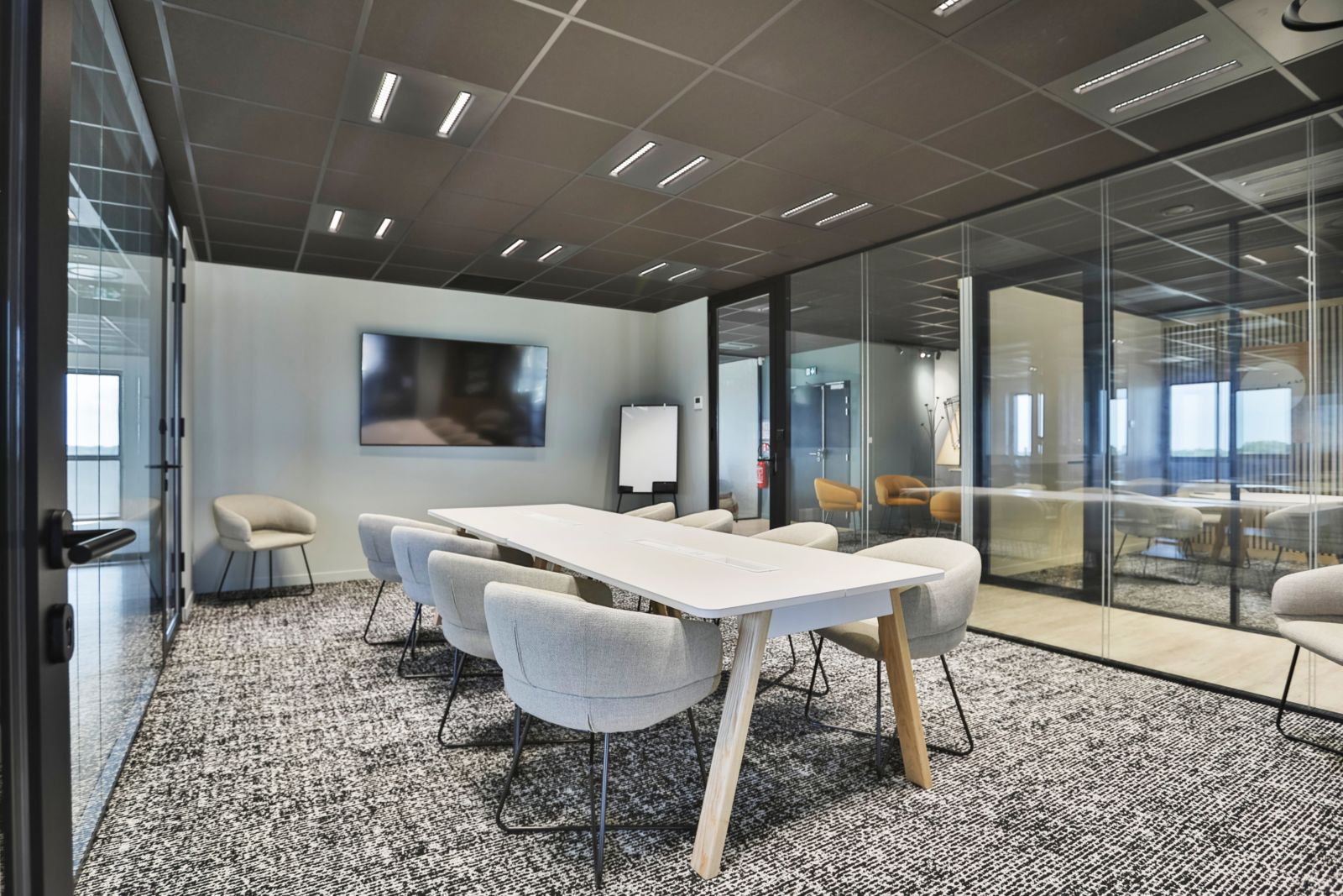 Aménagement d'un Plateau de bureau